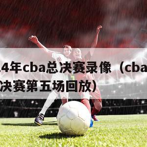2024年cba总决赛录像（cba2014总决赛第五场回放）